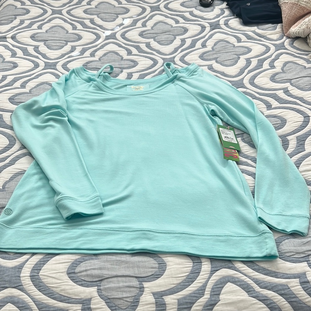 Lilly Pulitzer Bungalo Sweatshirt NWT